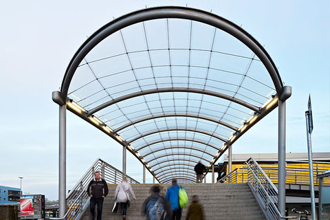 Footbridge, Hamburg-Poppenbüttel