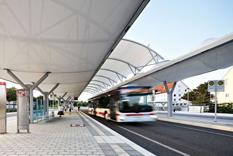 Bus station Königsbrunn