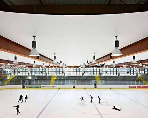 Ice sports arena, Landsberg/Lech