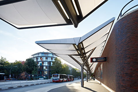 Bus station Hamburg-Barmbek