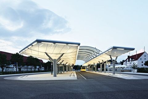 Bus station Königsbrunn