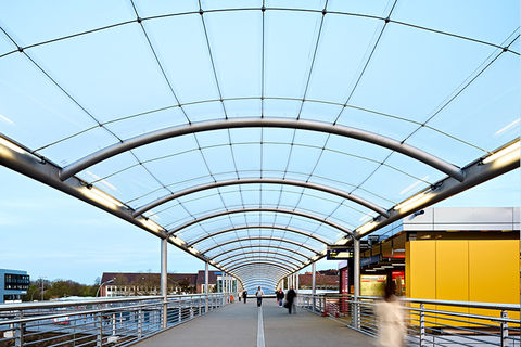 Footbridge, Hamburg-Poppenbüttel