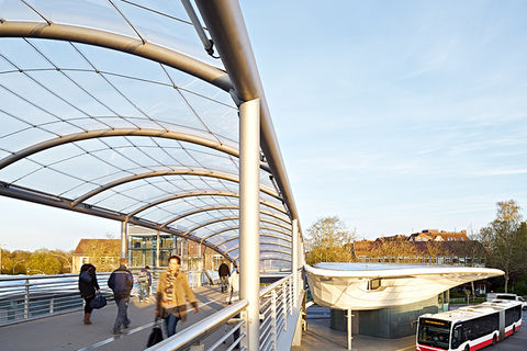 Footbridge, Hamburg-Poppenbüttel