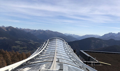 Cable car Olang, Kronplatz, Italy