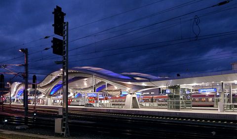 Hauptbahnhof Graz, Österreich