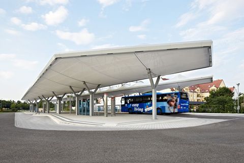 Bus station Königsbrunn