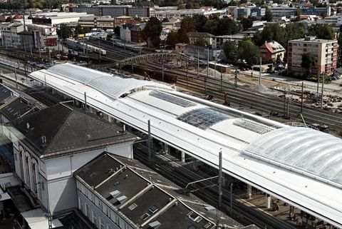 Hauptbahnhof Salzburg, Österreich