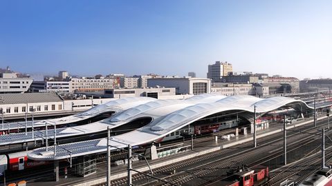 Main station Graz, Austria