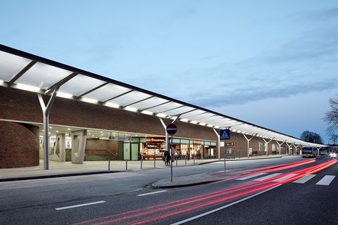 Bus station Hamburg-Barmbek