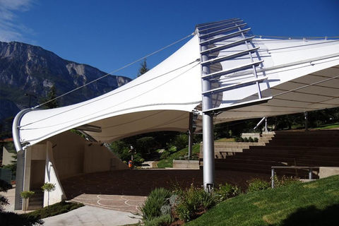 Open air theater Lavis, Italy